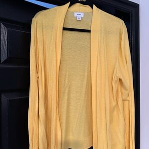 Old Navy Soft Yellow Cardigan